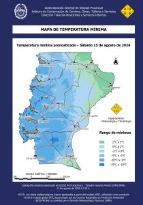 Santa Cruz se prepara para un fin de semana con lluvias y temperaturas bajo cero