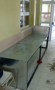 Se supervisó la llegada de materiales para avanzar con la obra de calefacción en la Escuela Industrial N° 7 de Las Heras