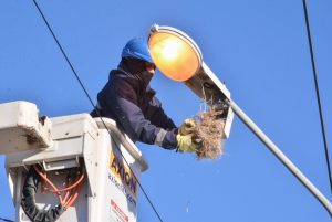 Servicios Públicos comenzó en Río Gallegos con el recambio de luminarias LED