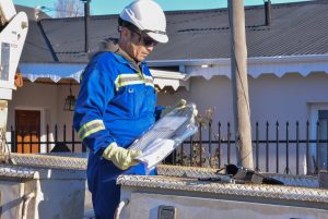 Servicios Públicos comenzó en Río Gallegos con el recambio de luminarias LED