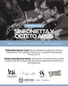 Invitan a dos veladas de música clásica y orquestal en Río Gallegos