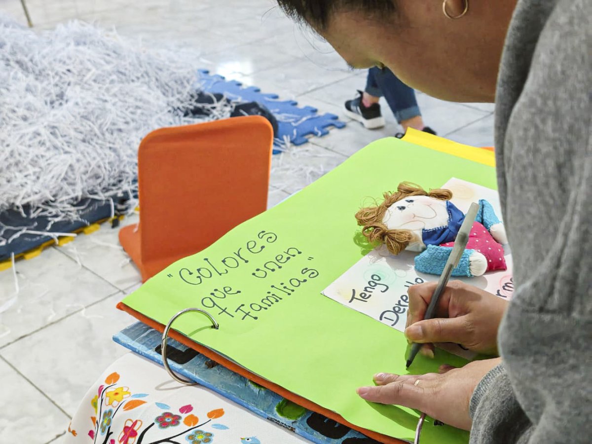 Colores que unen familias: Jornada del Día de las Infancias en el CDI Lagunita Encantada