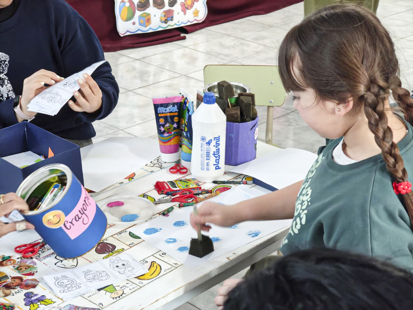 Colores que unen familias: Jornada del Día de las Infancias en el CDI Lagunita Encantada