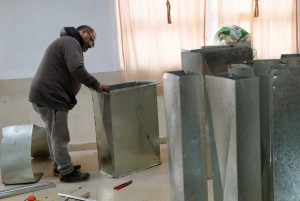 Se entregaron dos nuevos equipos de calefacción en la Escuela Industrial N°7 de Las Heras 