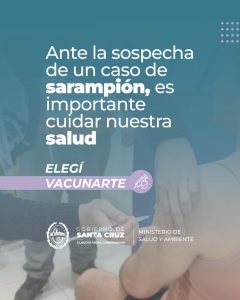 Salud refuerza la vigilancia epidemiológica ante un caso sospechoso de sarampión