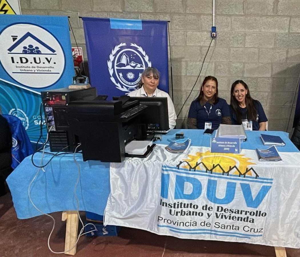 IDUV participó del Programa Viva Barrio en Pico Truncado