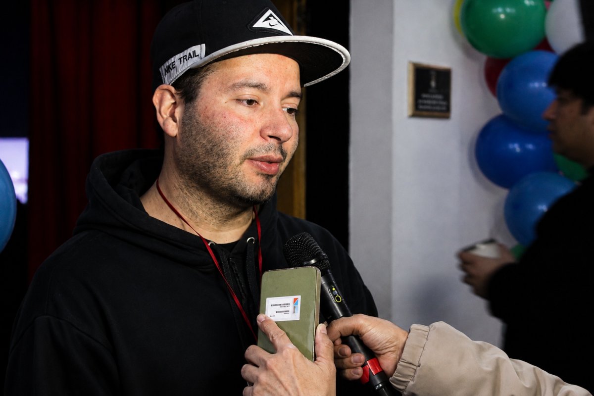 El presidente de ETISAC, César Torres, acompañó todo el desarrollo del festival.