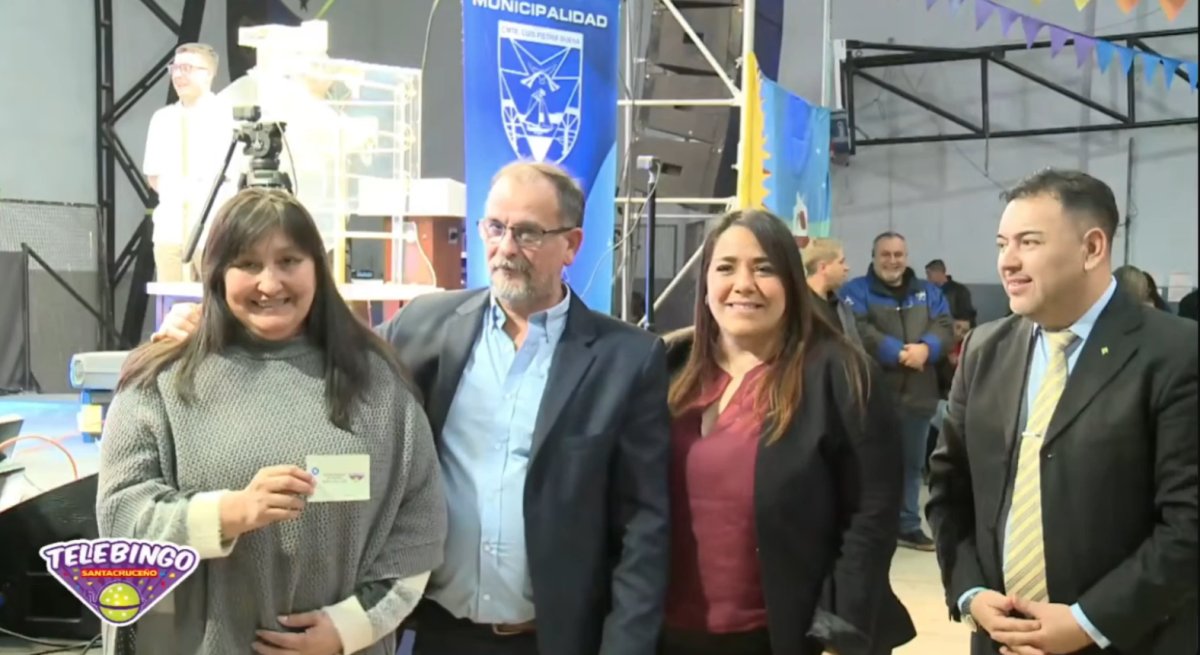 Seguel: “El recibimiento de Piedra Buena convirtió al Telebingo en una verdadera fiesta”