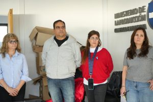 Un.E.Po.S.C. entregó indumentaria y elementos de seguridad marítima a los trabajadores de puertos de Santa Cruz
