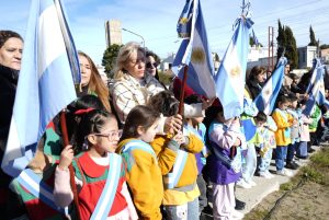 Educación conmemoró el 176° aniversario del Paso a la Inmortalidad del General José de San Martín en Caleta Olivia