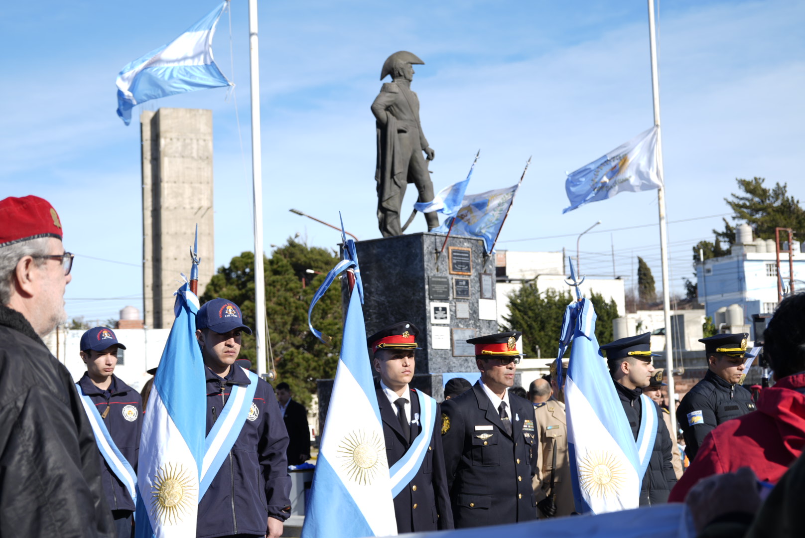 Educación conmemoró el 176° aniversario del Paso a la Inmortalidad del General José de San Martín en Caleta Olivia