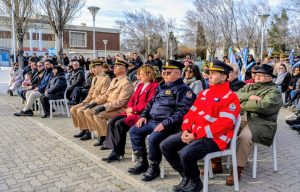El CPE acompañó el homenaje al General San Martín y la entrega del Sable Corvo en Cañadón Seco