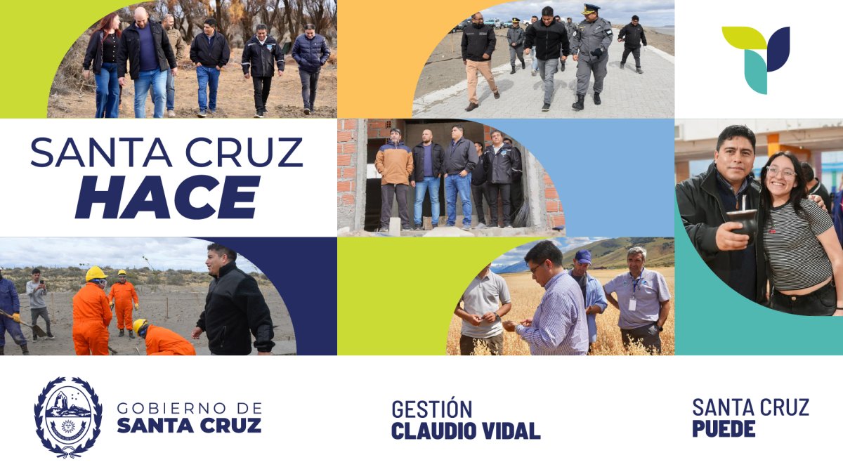 Santa Cruz Hace: Presencia del Estado en cada rincón de la provincia