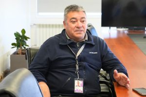Autoridades Provinciales recibieron a trabajador de la empresa 