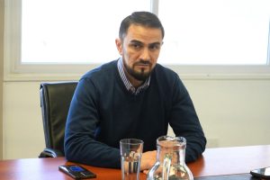 Autoridades Provinciales recibieron a trabajador de la empresa 