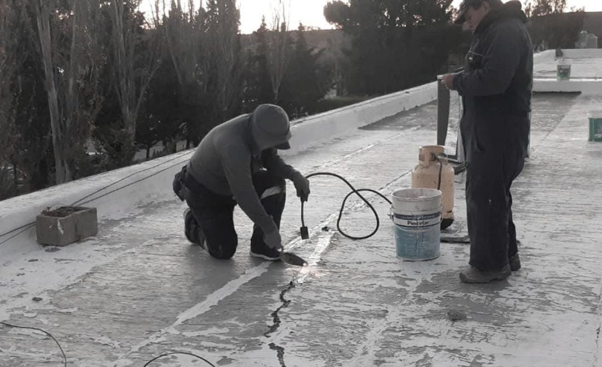 Con un plan de obras sostenido se fortalecen las escuelas de Cañadón Seco