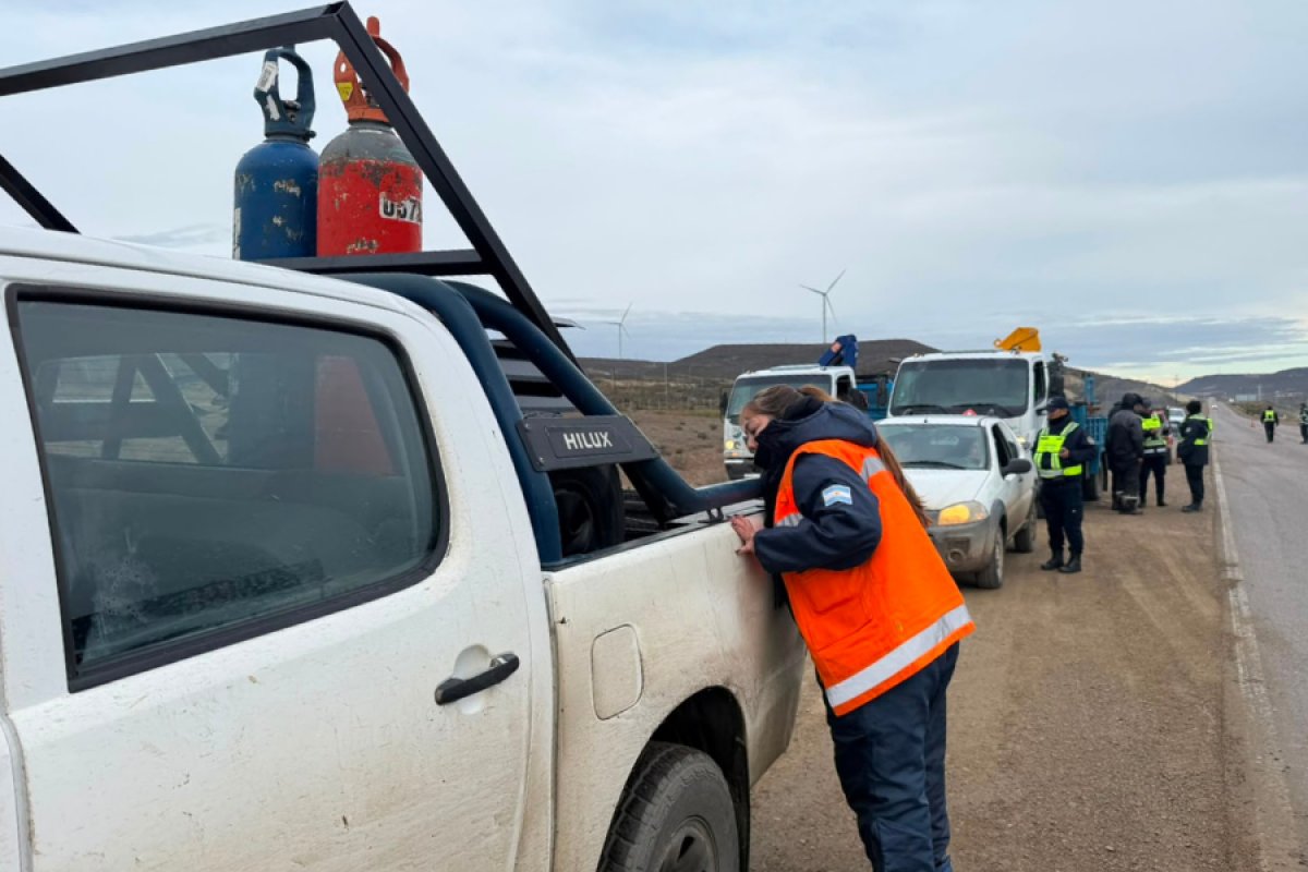 Transporte reforzó controles en rutas provinciales