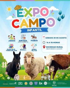 Se viene la Primera Expo Campo Infantil de Santa Cruz