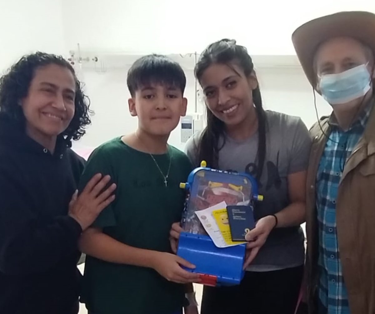 Jornada solidaria y de fe en el Hospital Regional Río Gallegos por el Día del Niño
