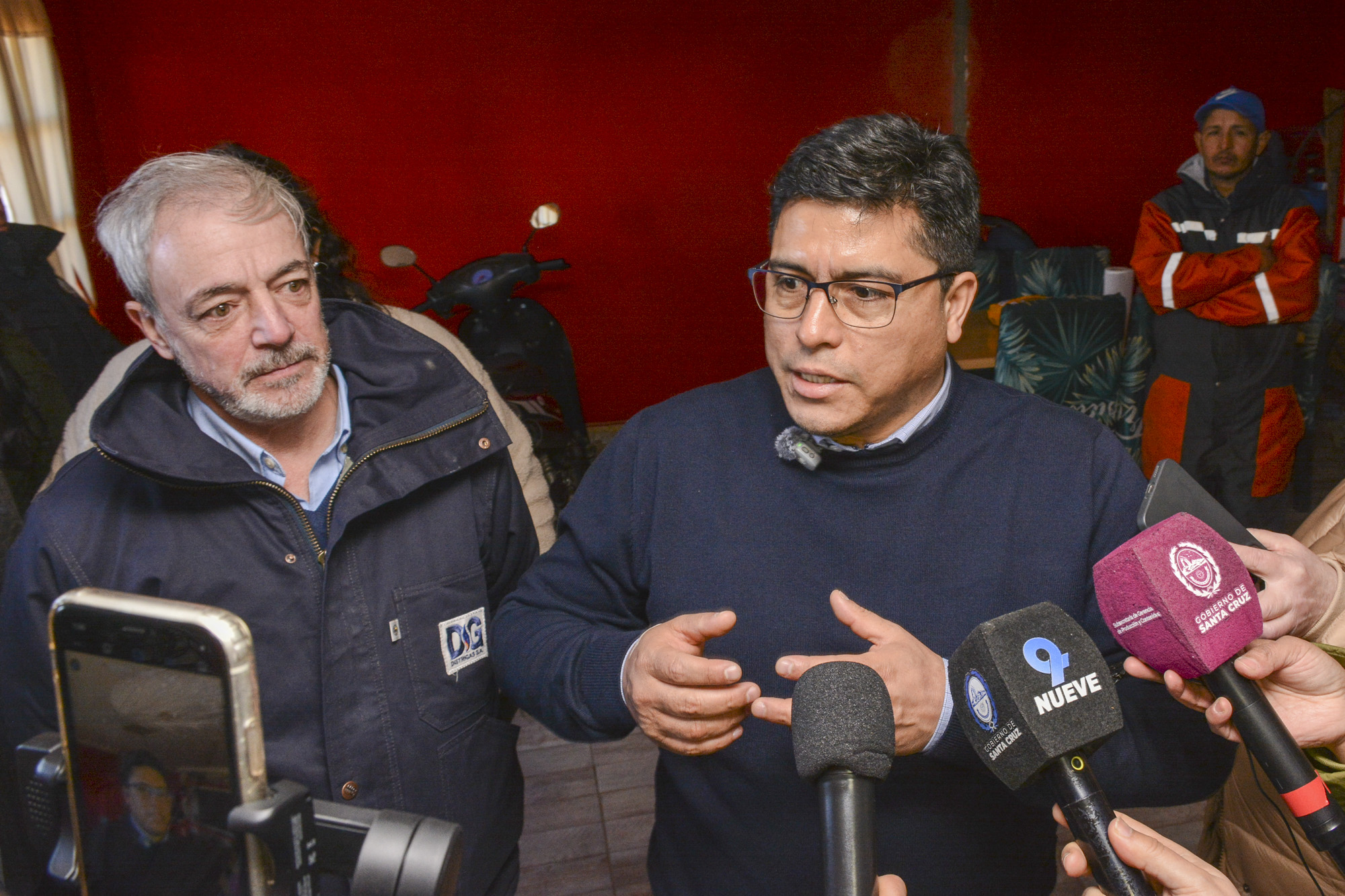 “No nos quedamos con los brazos cruzados y seguimos avanzando” sostuvo Claudio Vidal