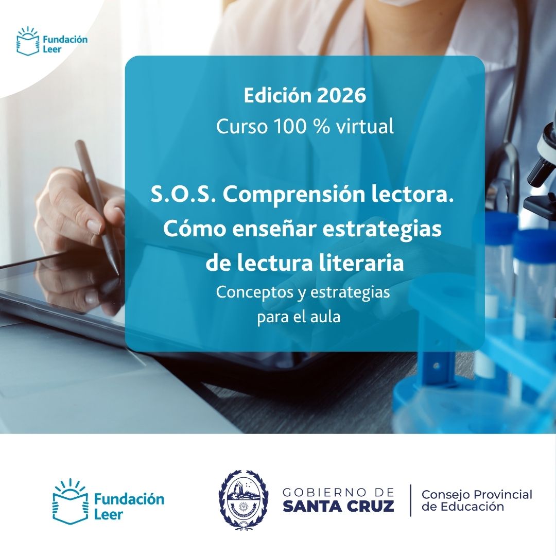 Invitan a participar del curso "SOS: Comprensión lectora"
