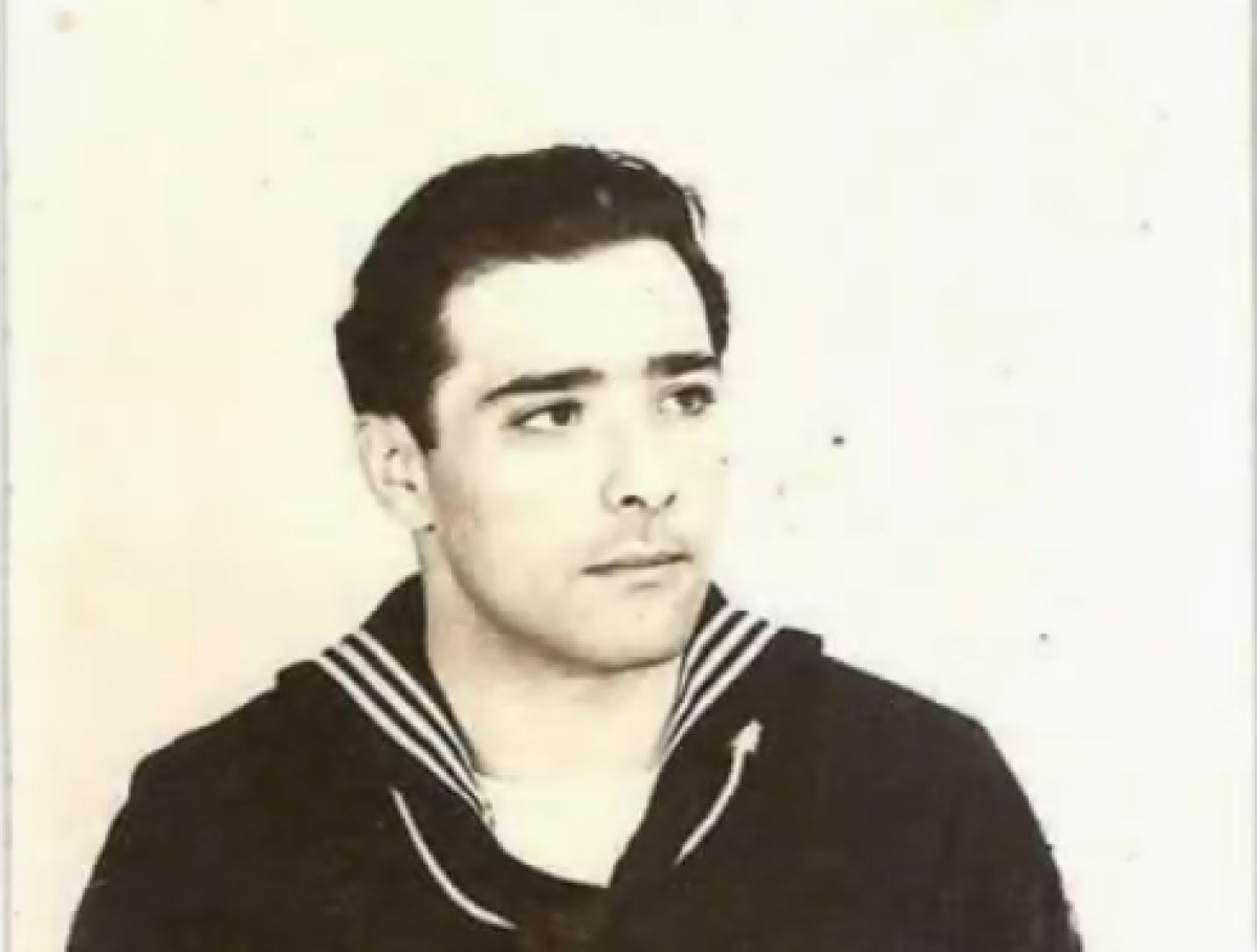 Eduardo Chorrero en su juventud.