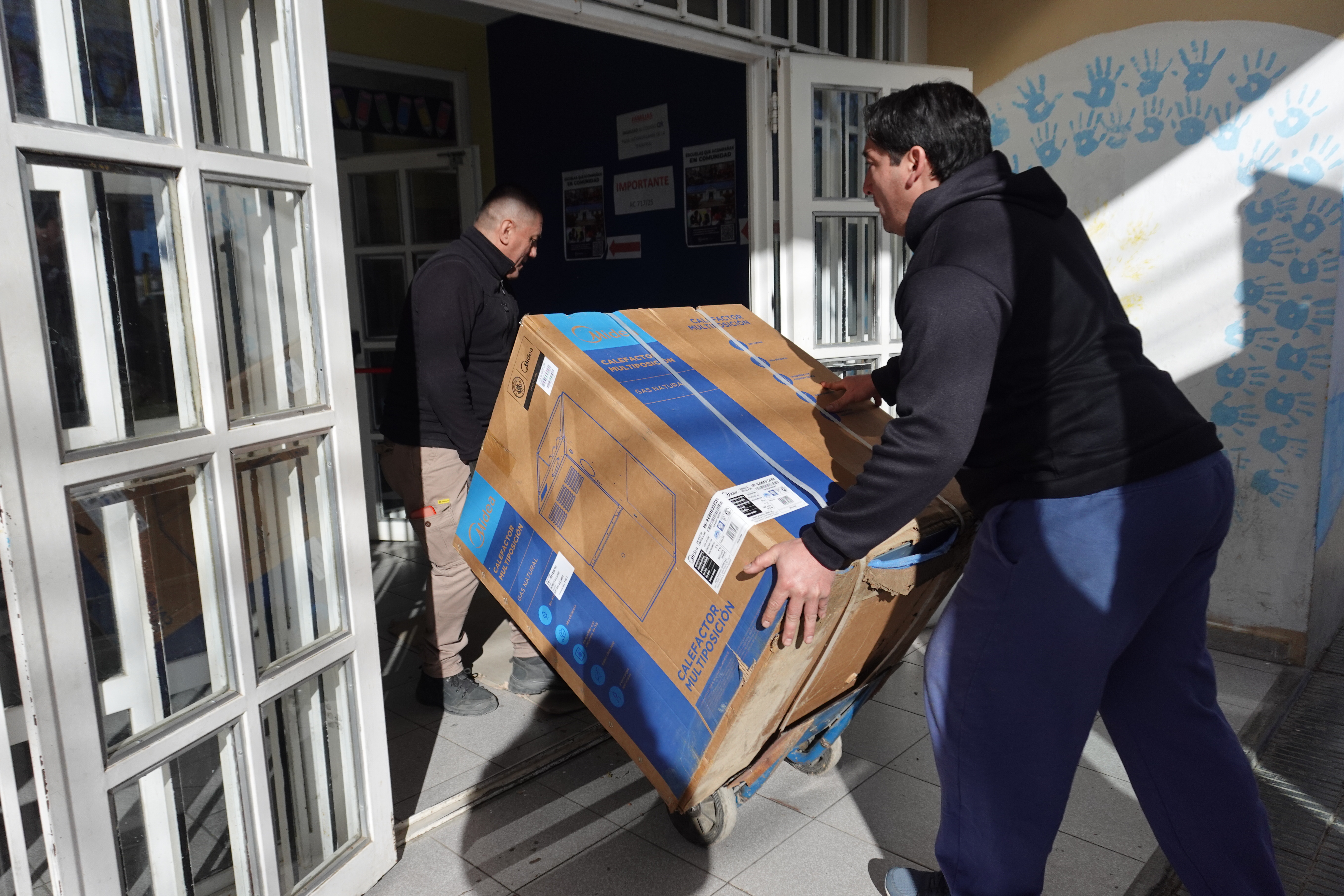 La Escuela Primaria N° 70 avanza en la renovación integral de su sistema de calefacción