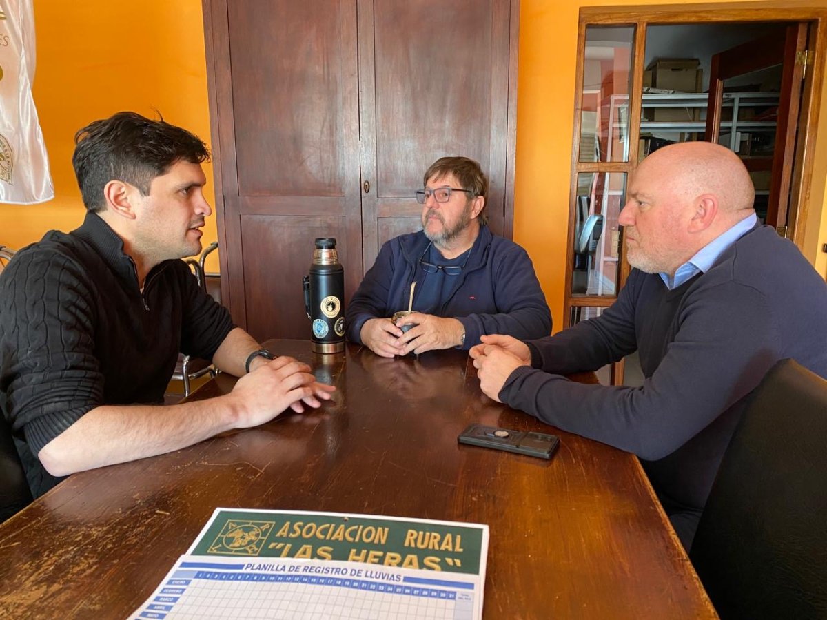 Consejo Agrario y la Asociación Rural de Las Heras analizaron situación del sector ovino