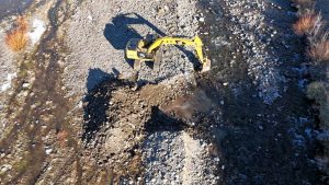 El Gobierno Provincial realiza trabajos preventivos ante la crecida de los ríos Jeinimeni y Los Antiguos