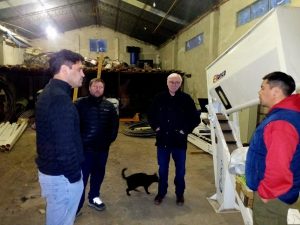 Avanza la instalación de la segunda Planta Peletizadora en Los Antiguos