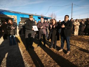 Claudio Vidal acompaña a la comunidad de Piedra Buena en el festejo de un nuevo aniversario