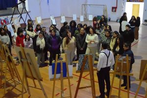 Se realizó un seminario de anatomía artística a cargo del artista Sergio Gómez