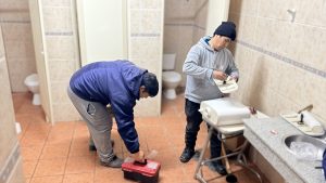 Caleta Olivia: Educación fortalece el mantenimiento preventivo y correctivo