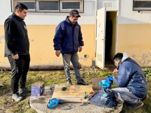 Caleta Olivia: Educación fortalece el mantenimiento preventivo y correctivo
