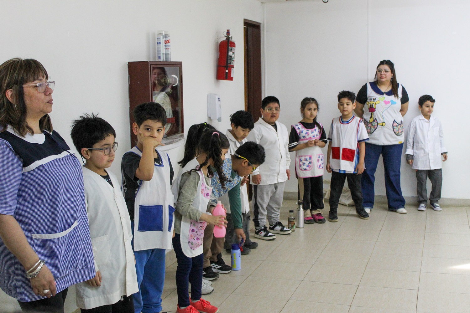 Impulsaron jornadas de doble vinculación entre el JIN N°45 y la EPP N°54