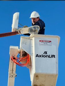 Más iluminación LED y seguridad: Servicios Públicos avanza con obras en Río Gallegos y Santa Cruz