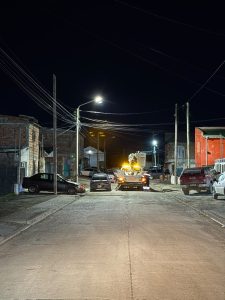 Más iluminación LED y seguridad: Servicios Públicos avanza con obras en Río Gallegos y Santa Cruz