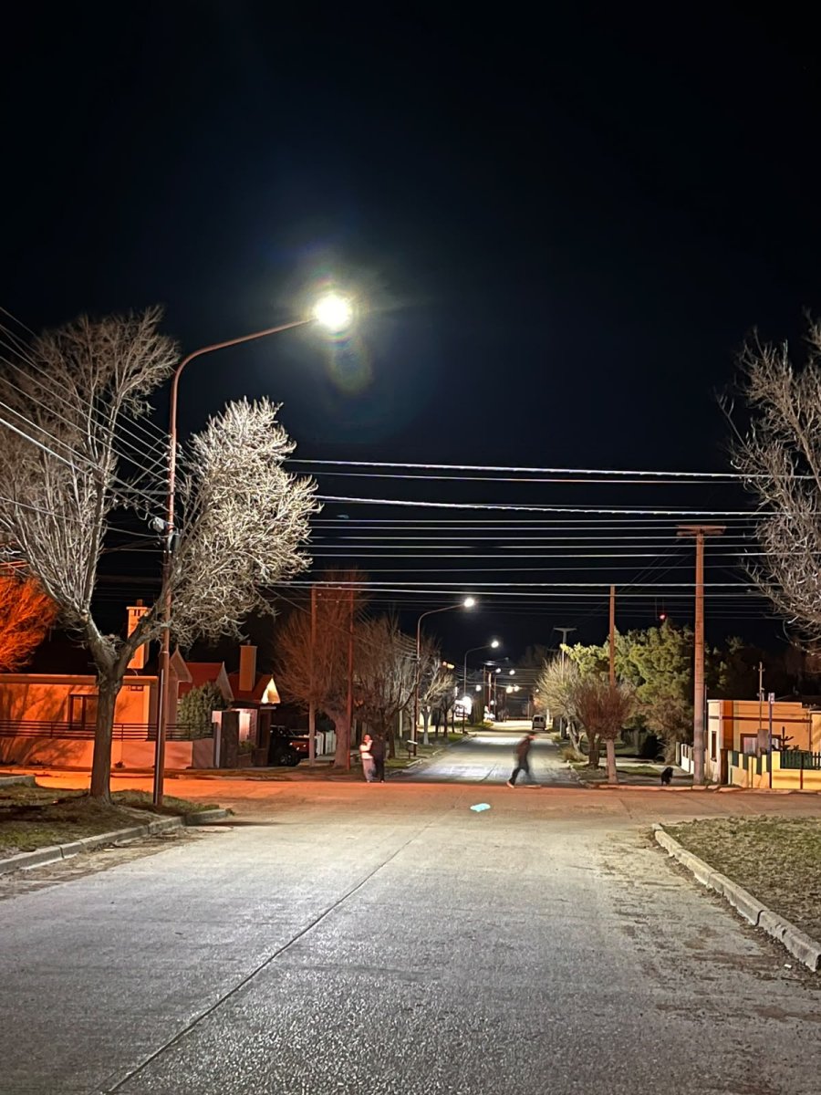 Más iluminación LED y seguridad: Servicios Públicos avanza con obras en Río Gallegos y Santa Cruz