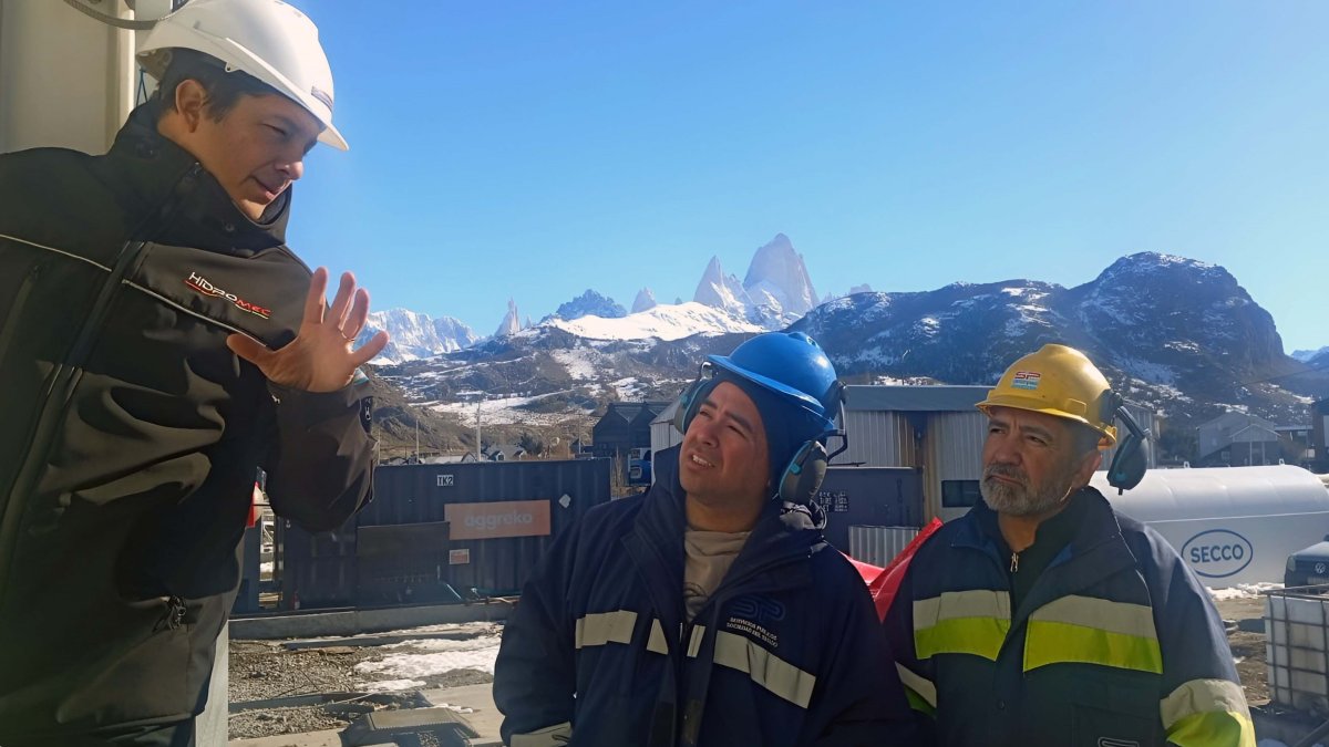 Formación y seguridad operativa: se capacitó al personal de la usina de El Chaltén