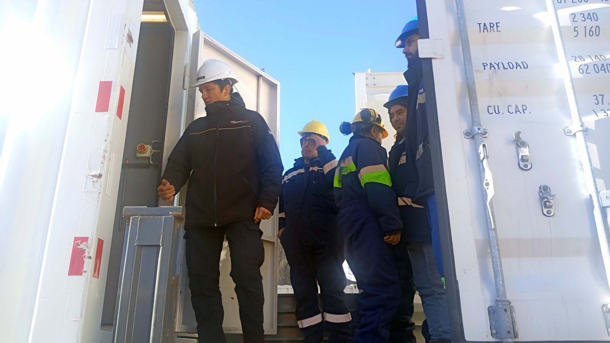 Formación y seguridad operativa: se capacitó al personal de la usina de El Chaltén