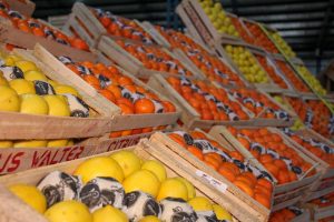 Miércoles minorista en el mercado 