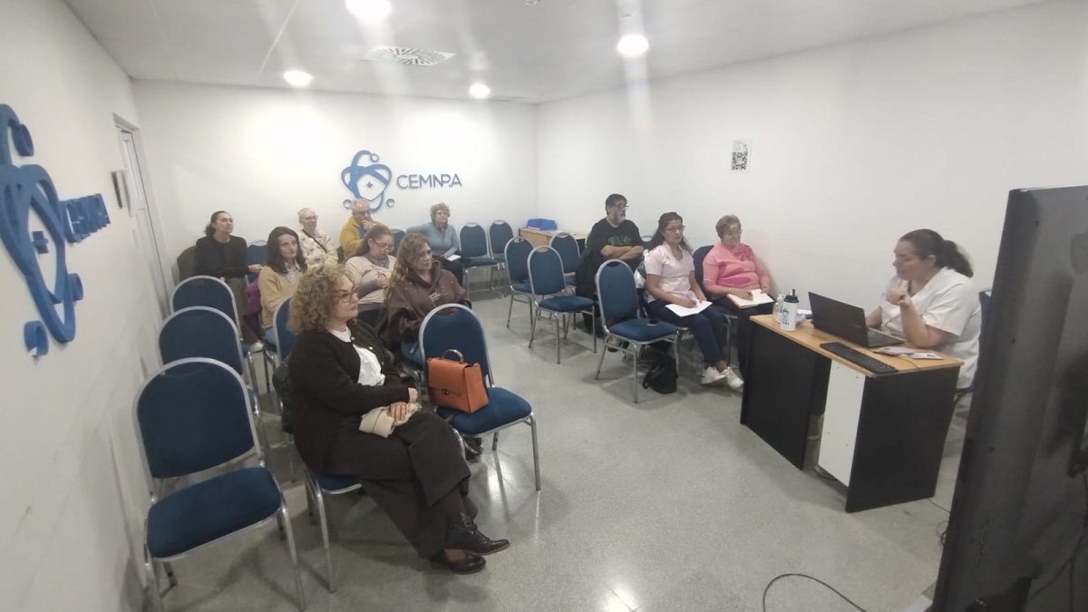 Capacitación en “Cuidados Paliativos” en las instalaciones del CEMNPA