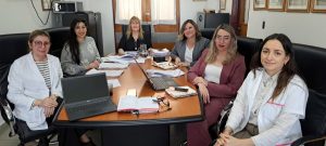 La ministra Ross mantuvo una agenda de trabajo en el Hospital Zonal de Caleta Olivia