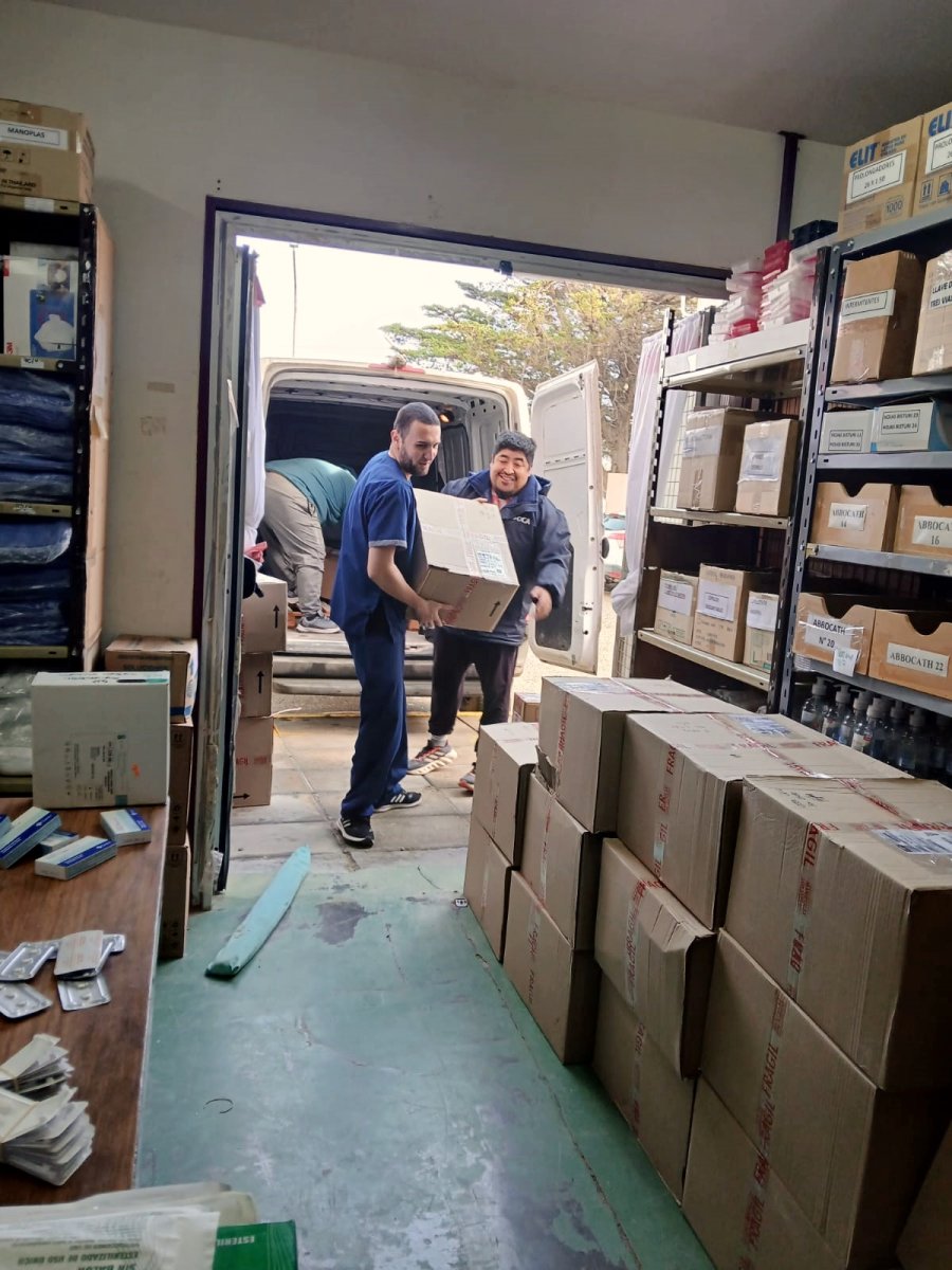Nueva partida de medicamentos e insumos para el Hospital Distrital de Puerto Deseado