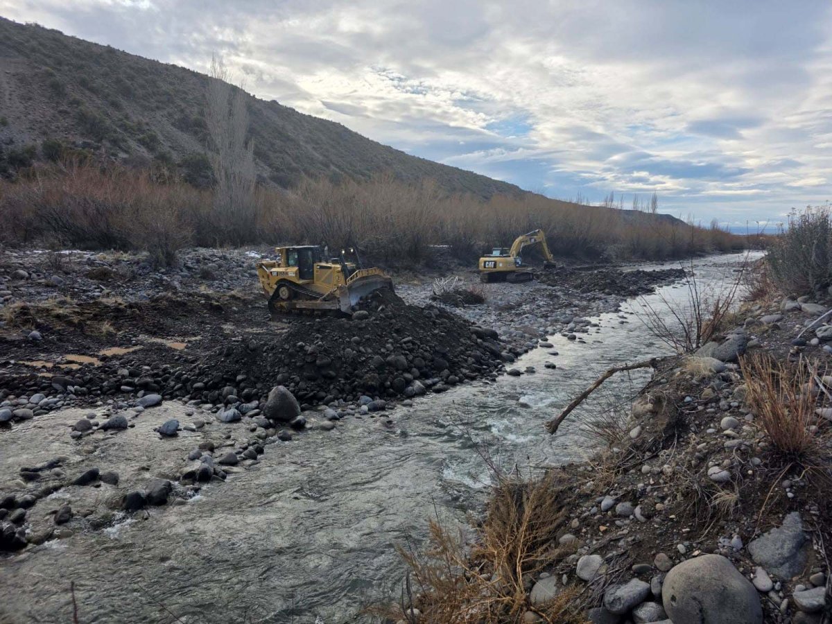El Gobierno Provincial licita obras para prevenir inundaciones en Los Antiguos y Jeinimeni