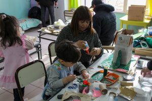 El Museo  Minnicelli trasladó sus obras y saberes a Río Turbio