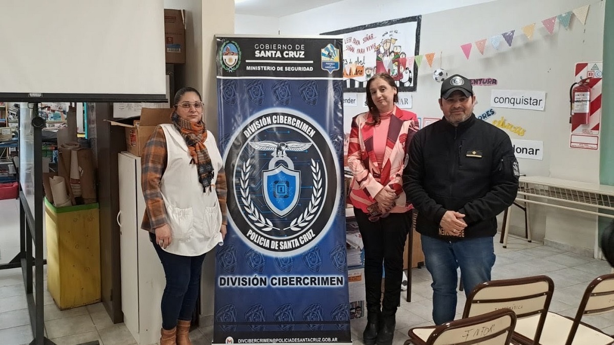 Capacitaron en seguridad digital a estudiantes de la Escuela Primaria N° 61