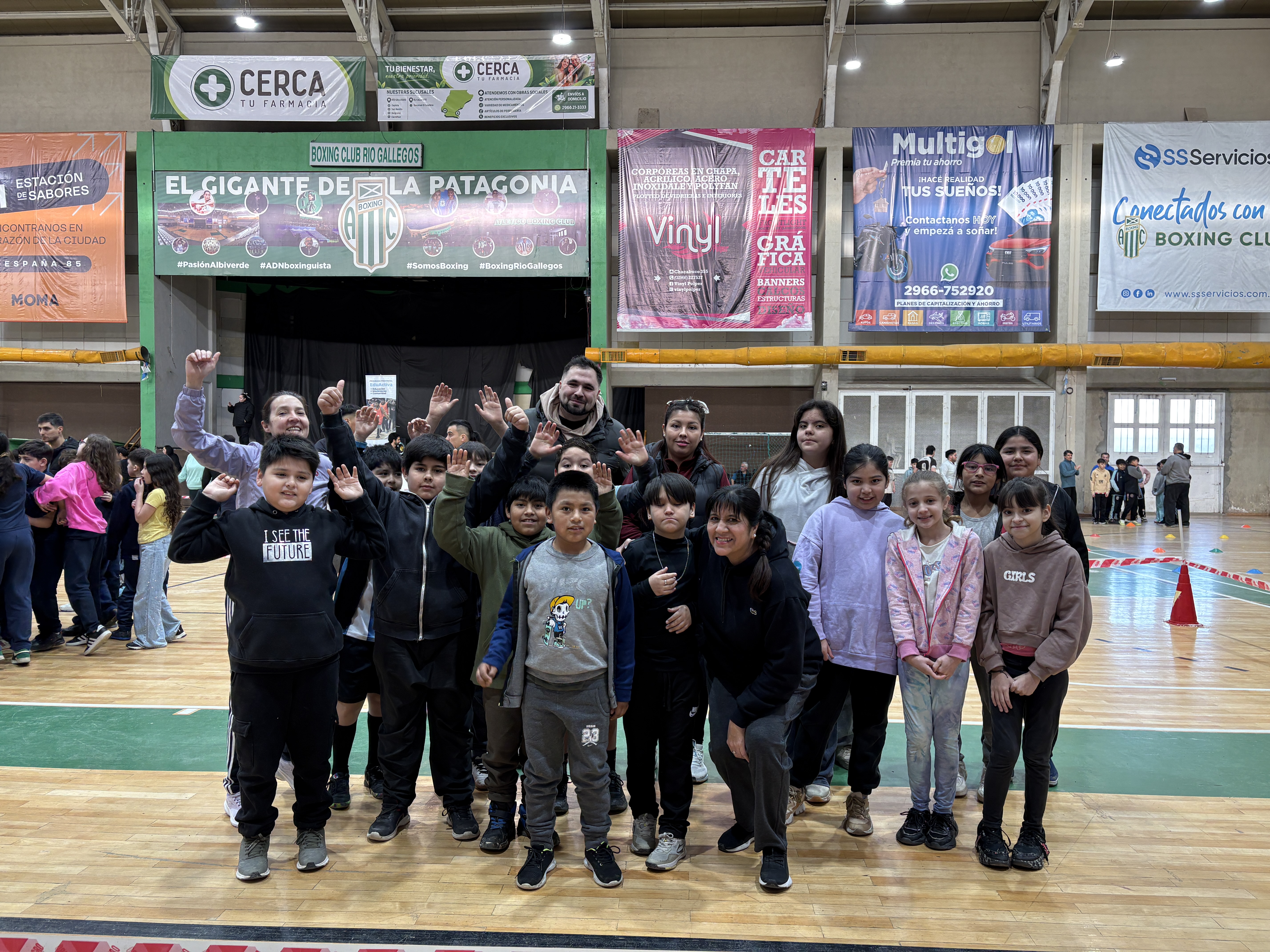 Con gran convocatoria, se llevó a cabo la jornada “Prácticas Corporales Diferentes” en el Boxing Club
