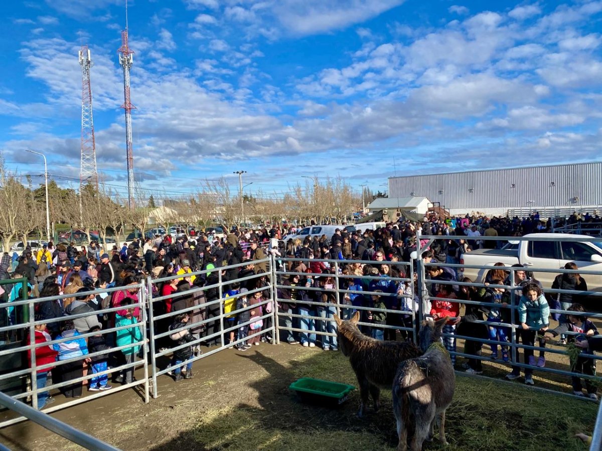 El campo santacruceño abrió sus puertas a las infancias