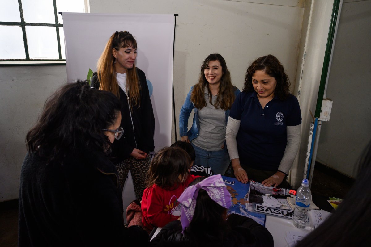 Salud y Ambiente acompañaron la primera Expo Campo Infantil